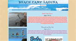 Desktop Screenshot of beachcamplaguna.com